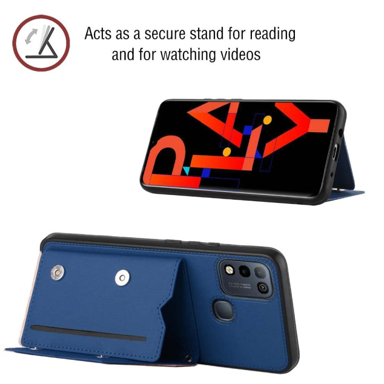 For Infinix Hot 10 Play / 11 Play Skin Feel PU + TPU + PC Phone Case