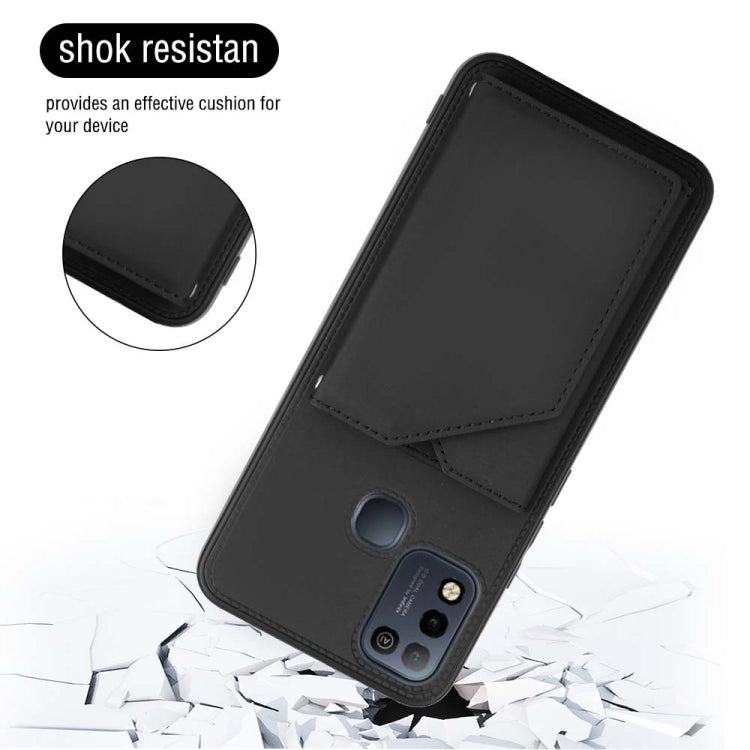 For Infinix Hot 10 Play / 11 Play Skin Feel PU + TPU + PC Phone Case