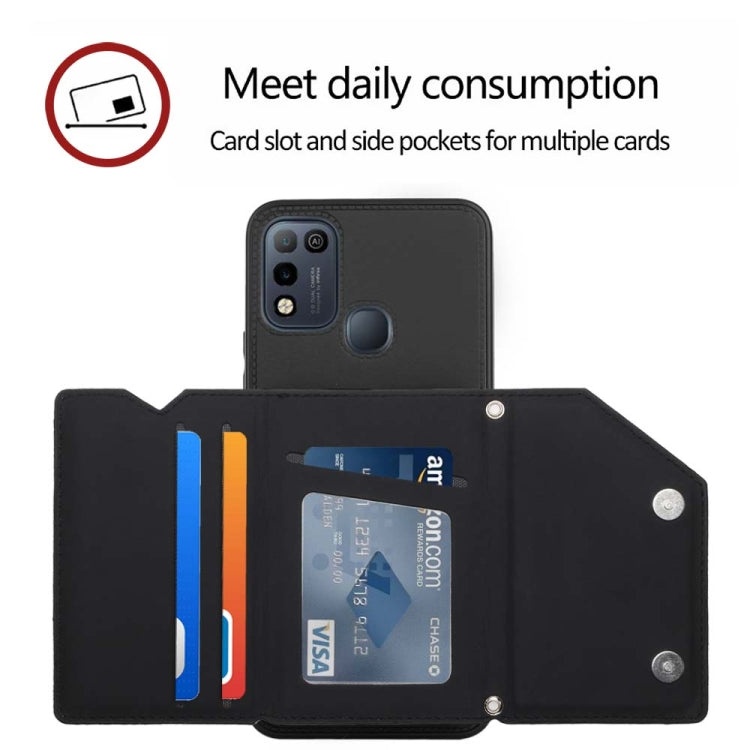 For Infinix Hot 10 Play / 11 Play Skin Feel PU + TPU + PC Phone Case