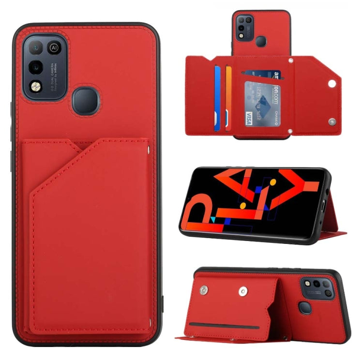 For Infinix Hot 10 Play / 11 Play Skin Feel PU + TPU + PC Phone Case
