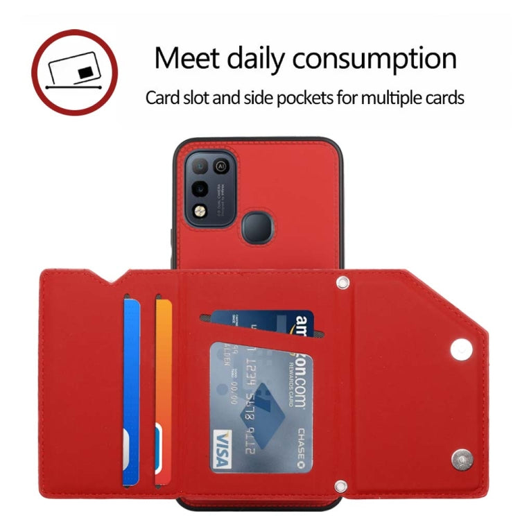 For Infinix Hot 10 Play / 11 Play Skin Feel PU + TPU + PC Phone Case