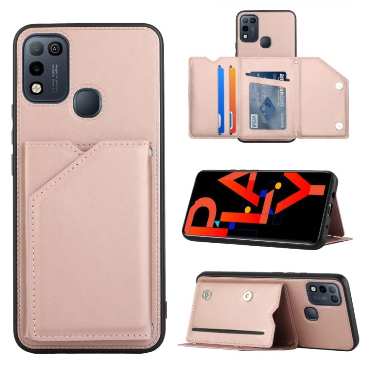 For Infinix Hot 10 Play / 11 Play Skin Feel PU + TPU + PC Phone Case
