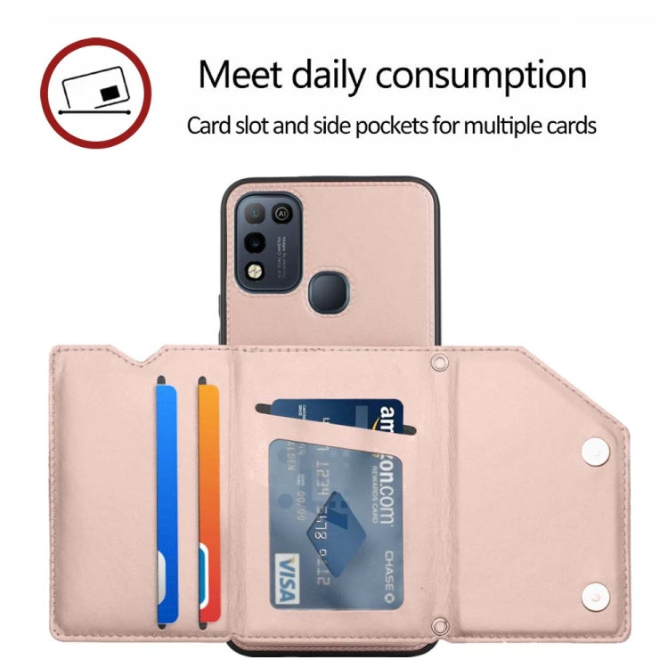 For Infinix Hot 10 Play / 11 Play Skin Feel PU + TPU + PC Phone Case