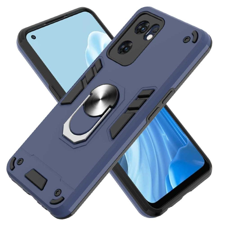 For OPPO Reno7 5G Foreign Version Armour Series PC + TPU Phone Case