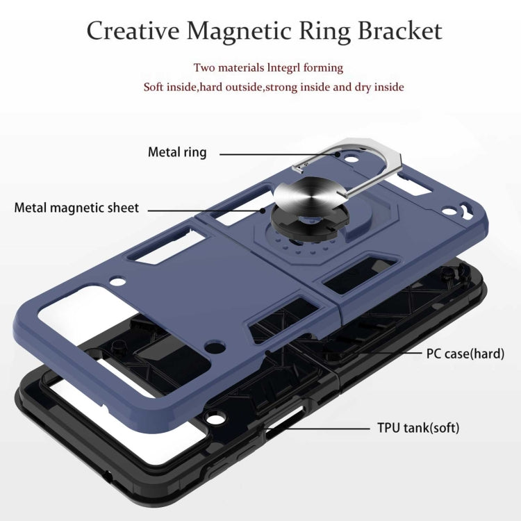 For Samsung Galaxy Z Flip3 5G Armour Series PC + TPU Phone Case