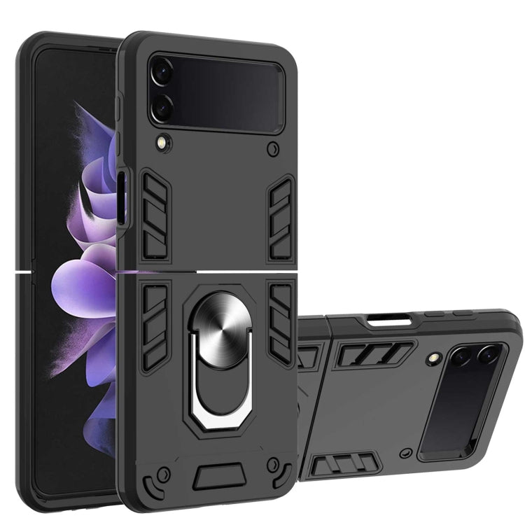 For Samsung Galaxy Z Flip3 5G Armour Series PC + TPU Phone Case