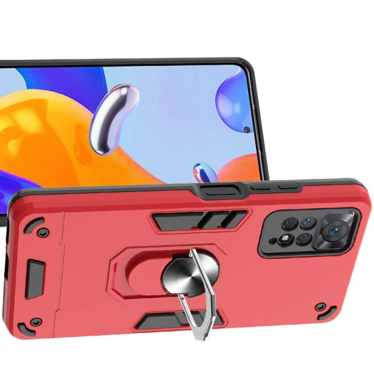 For Xiaomi Redmi Note 11 Pro 5G / 4G Foreign Armour Series PC + TPU Phone Case