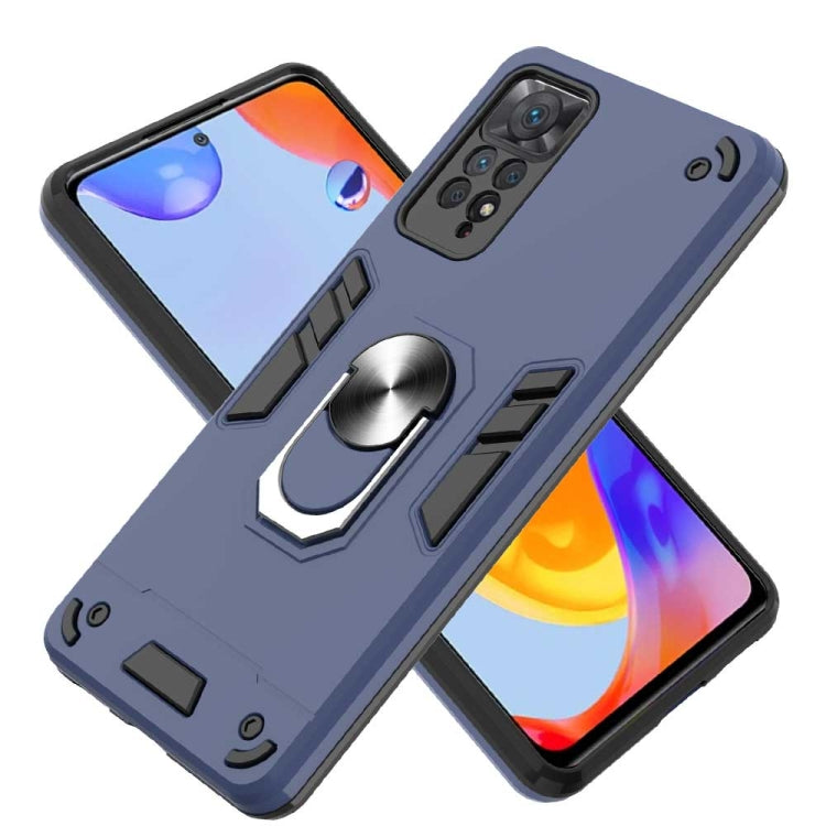 For Xiaomi Redmi Note 11 Pro 5G / 4G Foreign Armour Series PC + TPU Phone Case