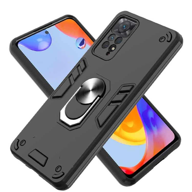 For Xiaomi Redmi Note 11 Pro 5G / 4G Foreign Armour Series PC + TPU Phone Case