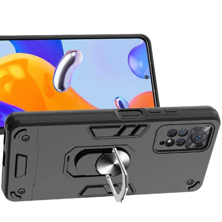 For Xiaomi Redmi Note 11 Pro 5G / 4G Foreign Armour Series PC + TPU Phone Case