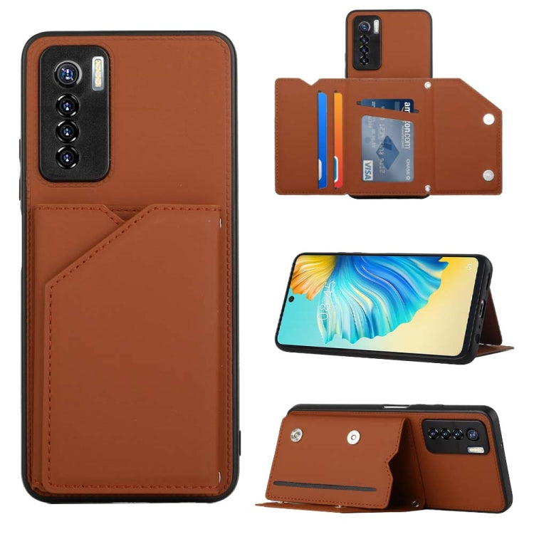 For Tecno Camon 17 Pro Skin Feel PU + TPU + PC Phone Case