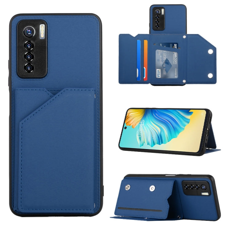For Tecno Camon 17 Pro Skin Feel PU + TPU + PC Phone Case