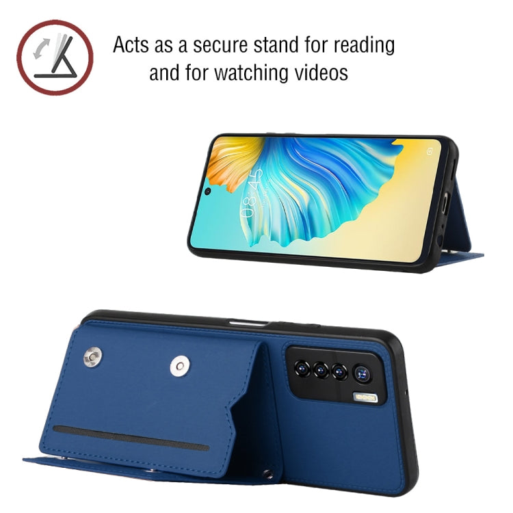 For Tecno Camon 17 Pro Skin Feel PU + TPU + PC Phone Case
