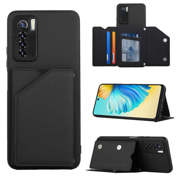 For Tecno Camon 17 Pro Skin Feel PU + TPU + PC Phone Case