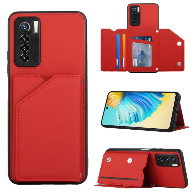 For Tecno Camon 17 Pro Skin Feel PU + TPU + PC Phone Case