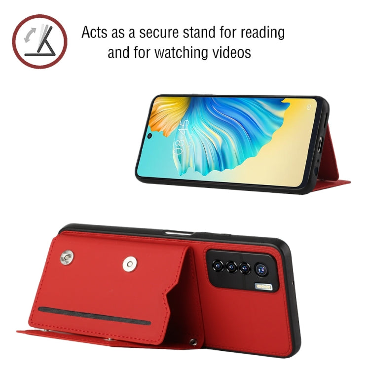 For Tecno Camon 17 Pro Skin Feel PU + TPU + PC Phone Case
