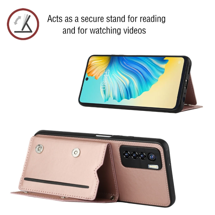 For Tecno Camon 17 Pro Skin Feel PU + TPU + PC Phone Case