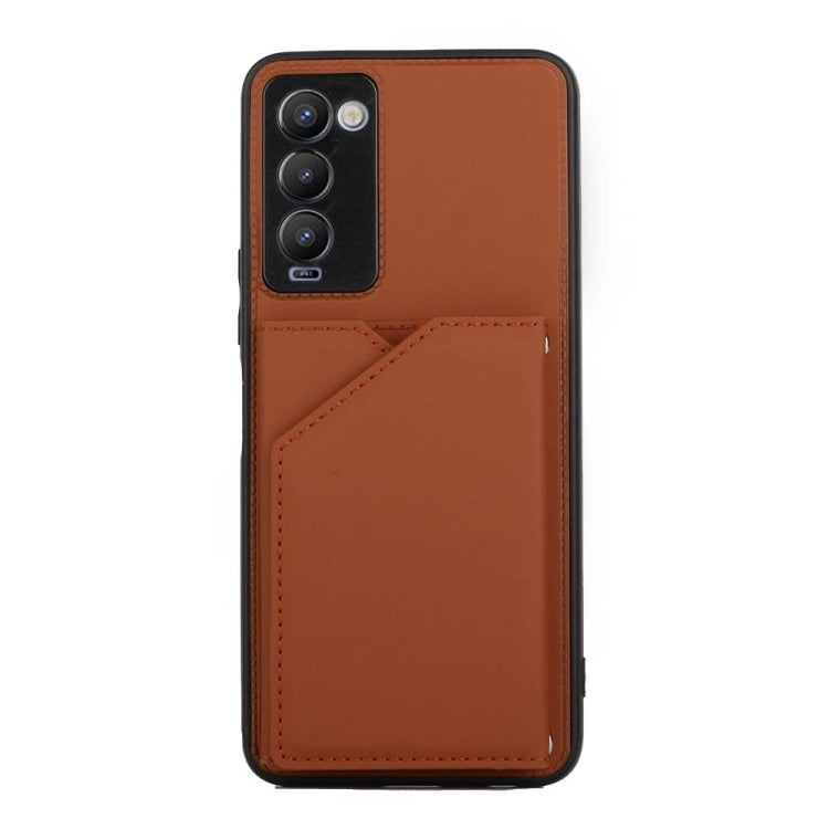 For Tecno Camon 18 Skin Feel PU + TPU + PC Phone Case