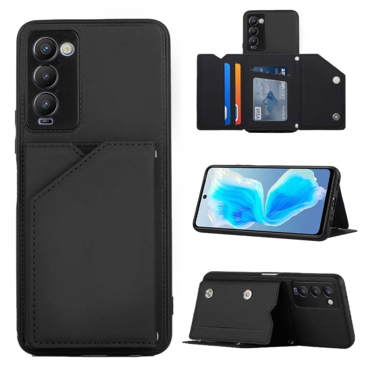For Tecno Camon 18 Skin Feel PU + TPU + PC Phone Case