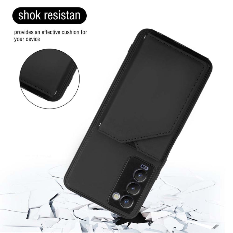 For Tecno Camon 18 Skin Feel PU + TPU + PC Phone Case