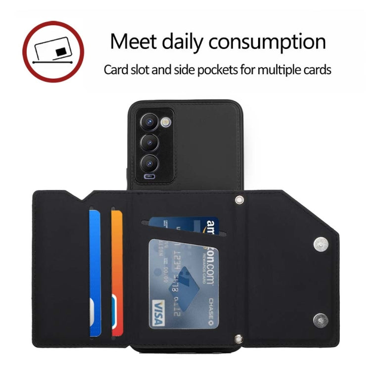 For Tecno Camon 18 Skin Feel PU + TPU + PC Phone Case