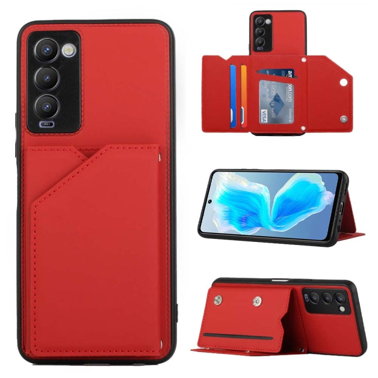 For Tecno Camon 18 Skin Feel PU + TPU + PC Phone Case