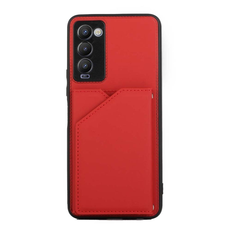 For Tecno Camon 18 Skin Feel PU + TPU + PC Phone Case