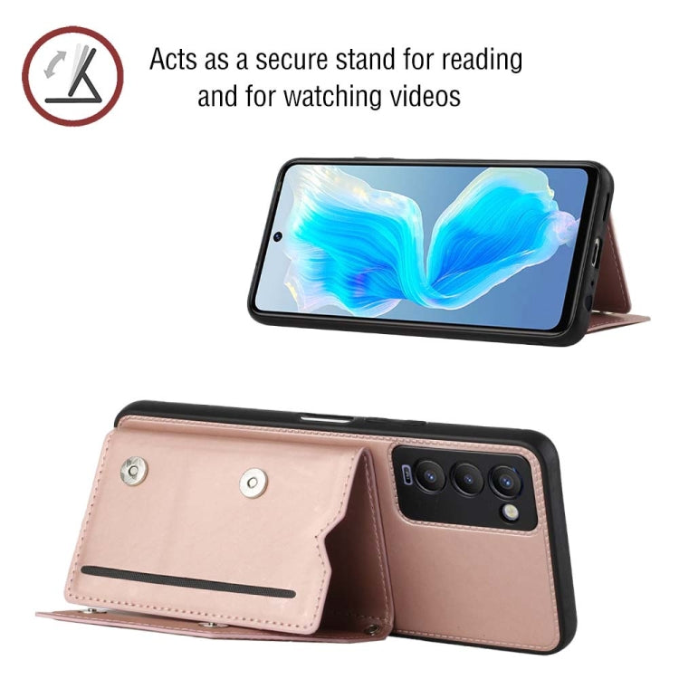 For Tecno Camon 18 Skin Feel PU + TPU + PC Phone Case