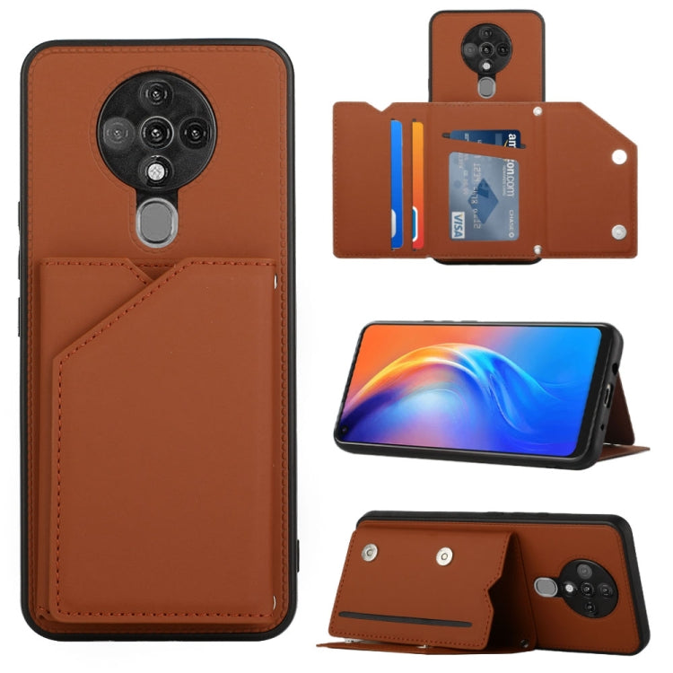 For Tecno Spark 6 Skin Feel PU + TPU + PC Phone Case