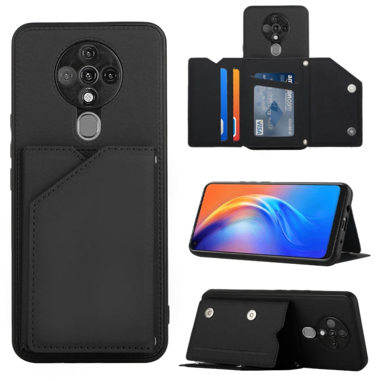 For Tecno Spark 6 Skin Feel PU + TPU + PC Phone Case