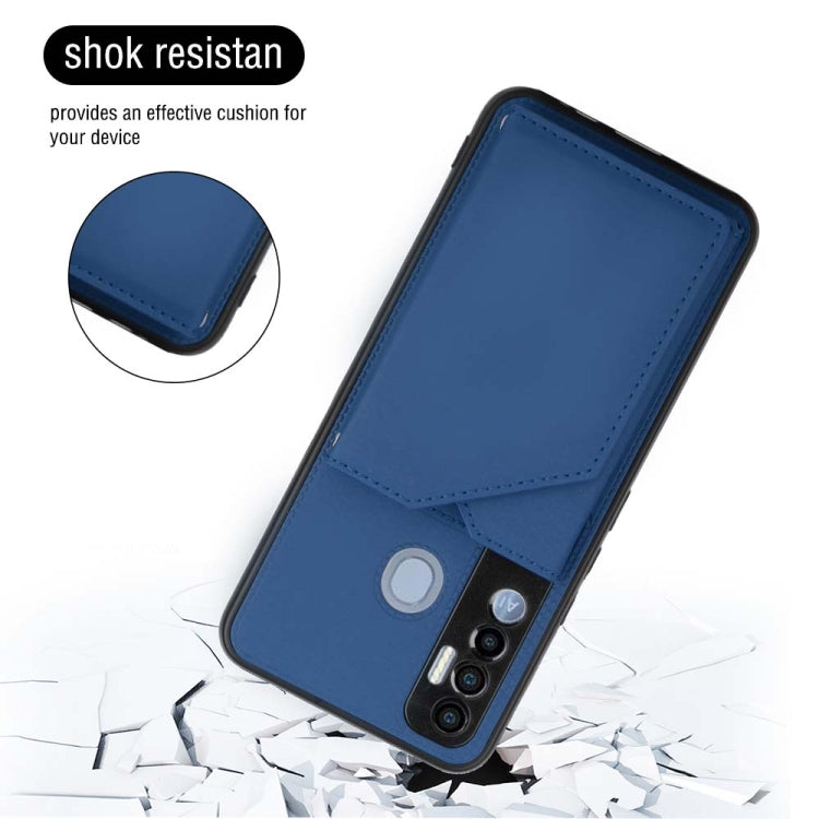For Tecno Spark 7 Pro Skin Feel PU + TPU + PC Phone Case