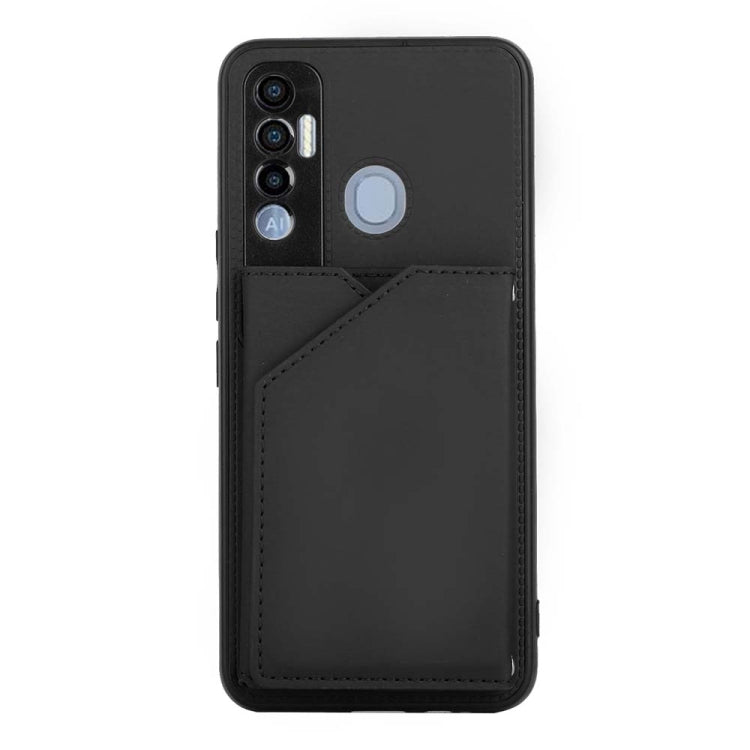 For Tecno Spark 7 Pro Skin Feel PU + TPU + PC Phone Case
