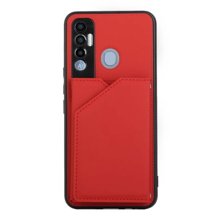For Tecno Spark 7 Pro Skin Feel PU + TPU + PC Phone Case