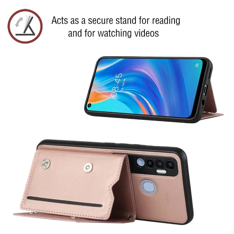 For Tecno Spark 7 Pro Skin Feel PU + TPU + PC Phone Case