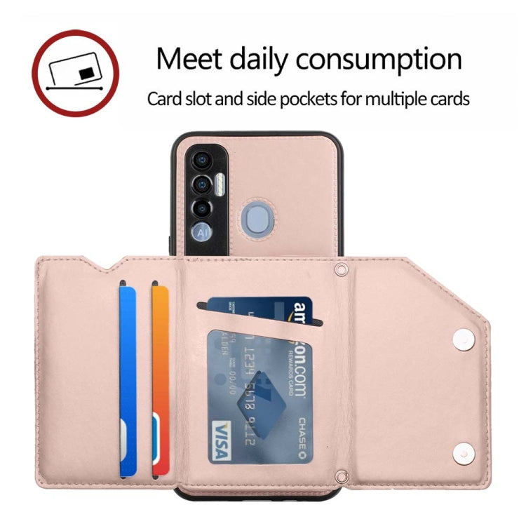 For Tecno Spark 7 Pro Skin Feel PU + TPU + PC Phone Case