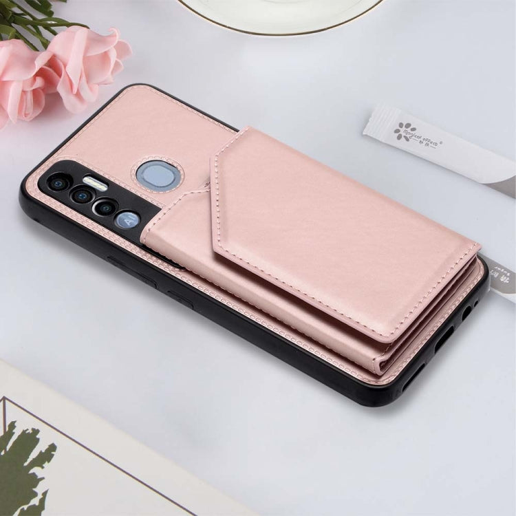 For Tecno Spark 7 Pro Skin Feel PU + TPU + PC Phone Case