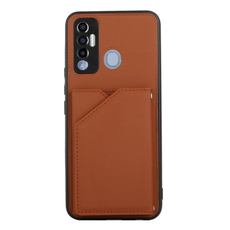 For Tecno Spark 7P Skin Feel PU + TPU + PC Phone Case
