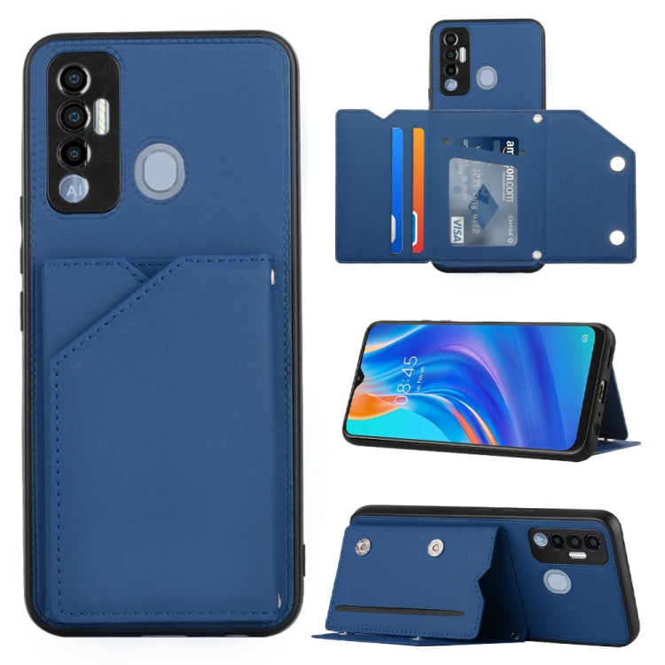 For Tecno Spark 7P Skin Feel PU + TPU + PC Phone Case