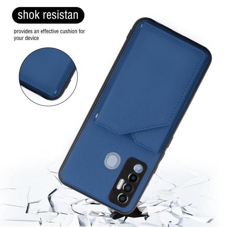 For Tecno Spark 7P Skin Feel PU + TPU + PC Phone Case