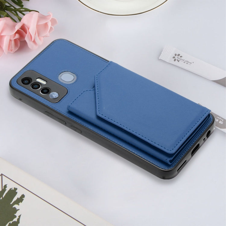 For Tecno Spark 7P Skin Feel PU + TPU + PC Phone Case