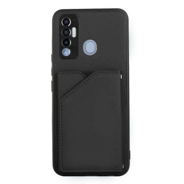 For Tecno Spark 7P Skin Feel PU + TPU + PC Phone Case