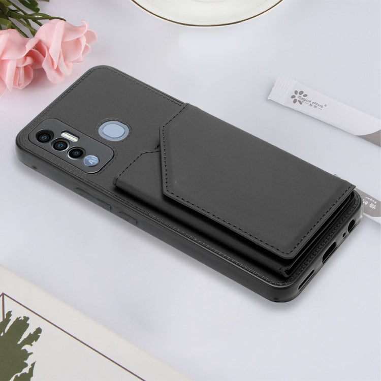 For Tecno Spark 7P Skin Feel PU + TPU + PC Phone Case