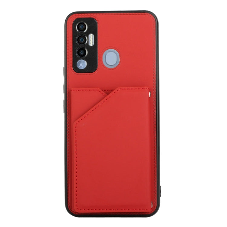 For Tecno Spark 7P Skin Feel PU + TPU + PC Phone Case