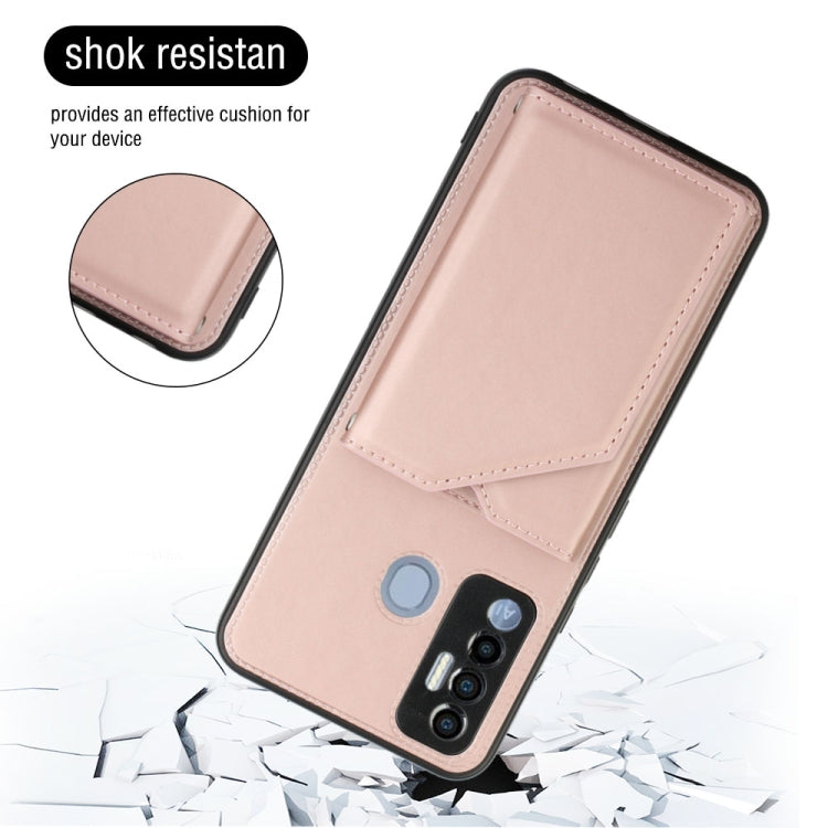 For Tecno Spark 7P Skin Feel PU + TPU + PC Phone Case