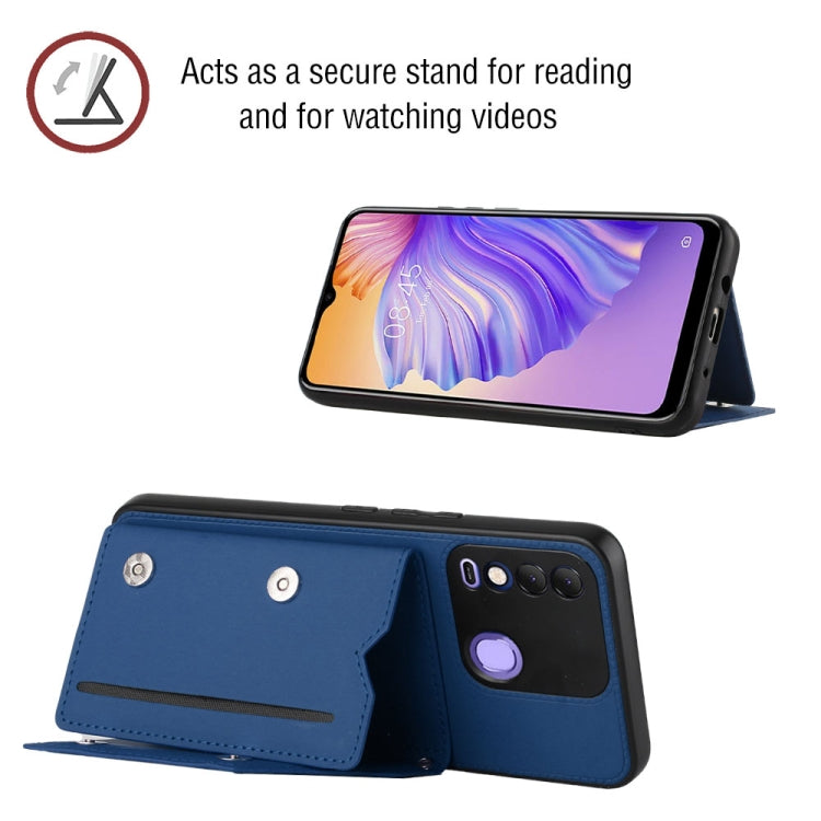 For Tecno Spark 8 Skin Feel PU + TPU + PC Phone Case