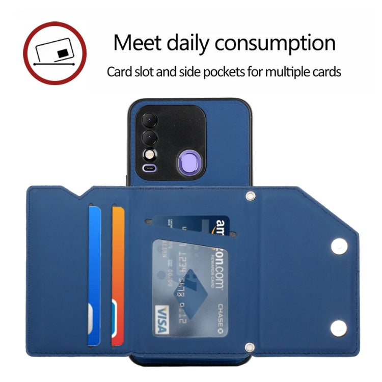 For Tecno Spark 8 Skin Feel PU + TPU + PC Phone Case