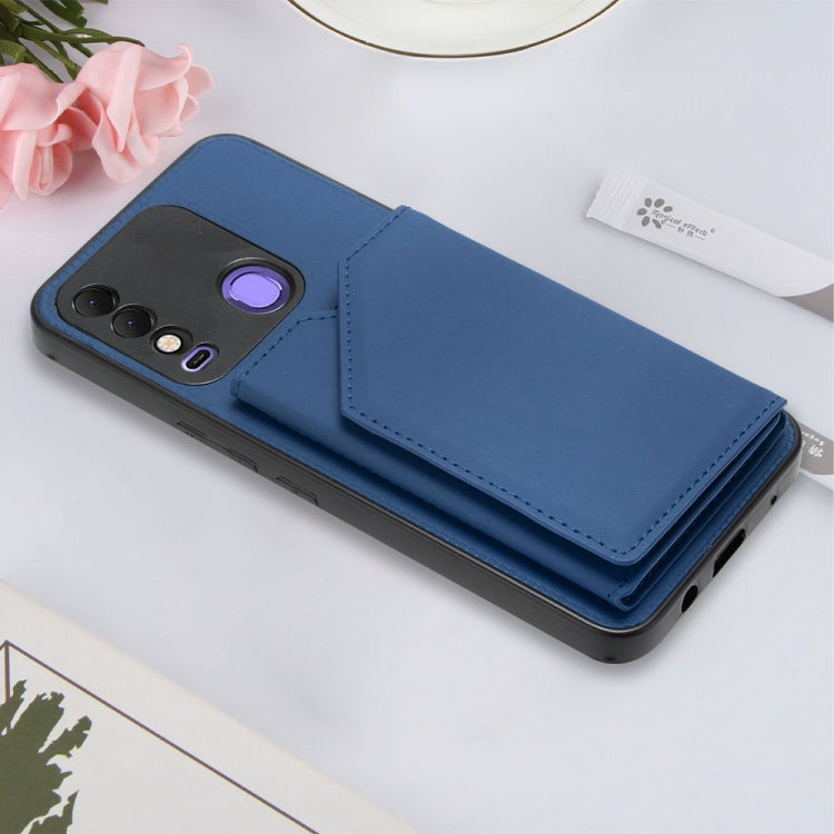 For Tecno Spark 8 Skin Feel PU + TPU + PC Phone Case