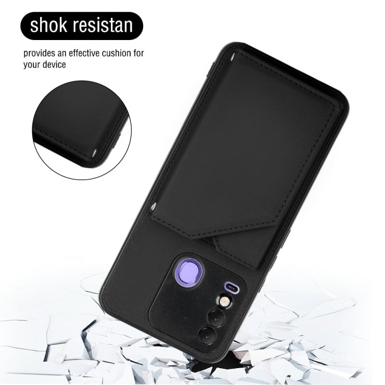 For Tecno Spark 8 Skin Feel PU + TPU + PC Phone Case