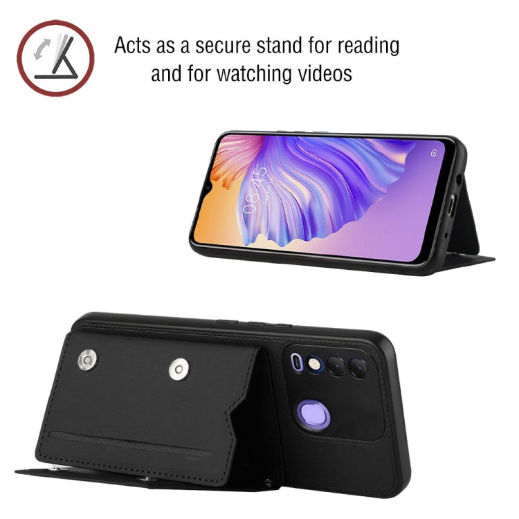 For Tecno Spark 8 Skin Feel PU + TPU + PC Phone Case