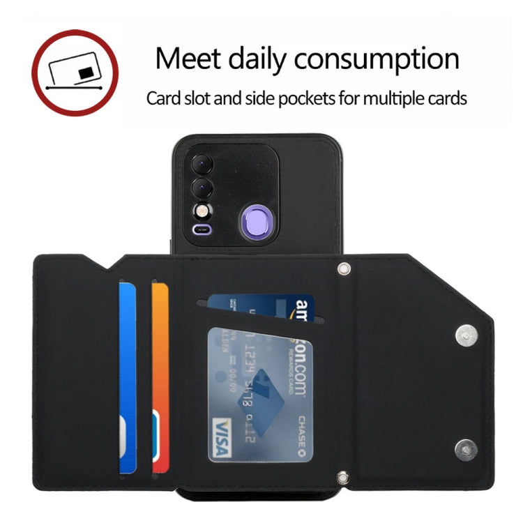For Tecno Spark 8 Skin Feel PU + TPU + PC Phone Case